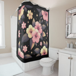 Hallo Hibiskus Duschvorhang