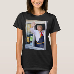 Hallo, holen Sie Ihren Burger, Donald Trump kocht T-Shirt