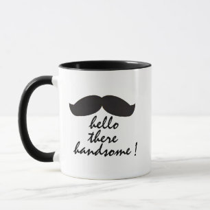 Hallo Hübscher Becher, Lustiges Freund Kaffee-Gesc Tasse