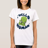 Hallo humane lustige Alien