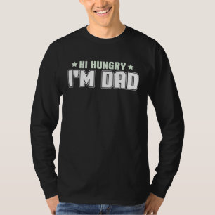 Hallo Hungriger, ich bin Papa Männer Papa-Witz T-Shirt