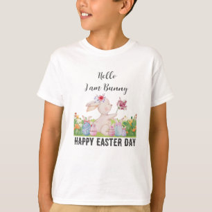 Hallo ich bin Bunny Happy Oaster T-Shirt