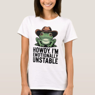 Hallo, ich bin das emotional instabile Frosch-Shir T-Shirt