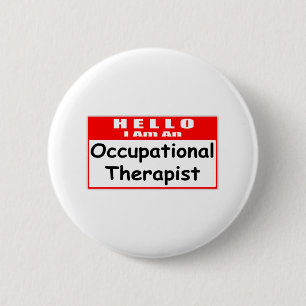 Hallo, ich bin ein Berufstherapeut Button
