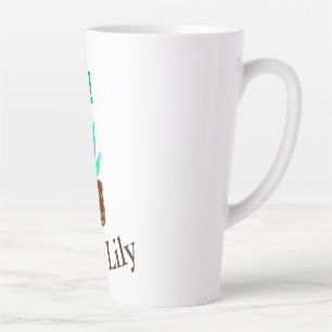 Hallo Ich bin Lily cactus succulent hinzufügen Nam Milchtasse
