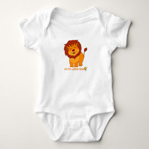 Hallo, ich bin Little One – Süßer Baby Löwe Kinder Strampler