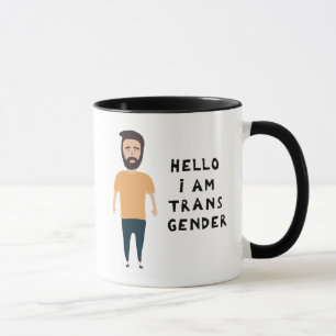 Hallo Ich bin Transgender Tasse