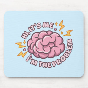 Hallo, ich bin's, ich bin das Problem, lustiges Ge Mousepad