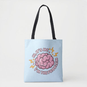 Hallo, ich bin's, ich bin das Problem, lustiges Ge Tasche