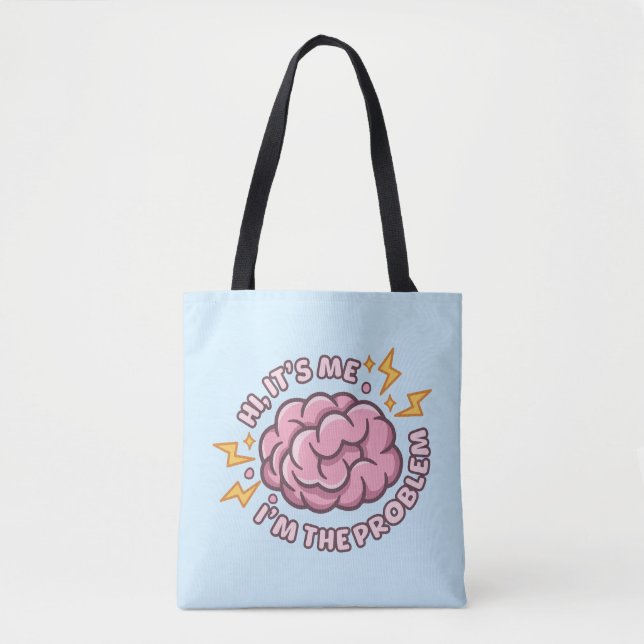 Hallo, ich bin's, ich bin das Problem, lustiges Ge Tasche (Vorderseite)