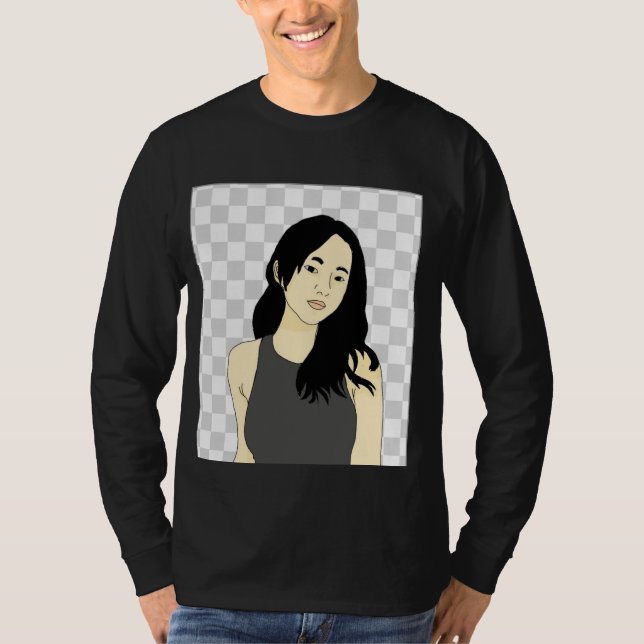 Hallo, ich verkaufe Kleidung mit meinen eigenen De T-Shirt (Vorderseite)