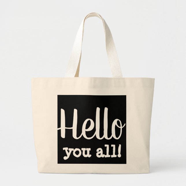 Hallo, ihr alle Tasche (Vorne)