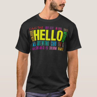 Hallo in verschiedenen Sprachen International Tra  T-Shirt