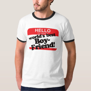 Hallo ist mein Name der beste Freund der Welt T-Shirt
