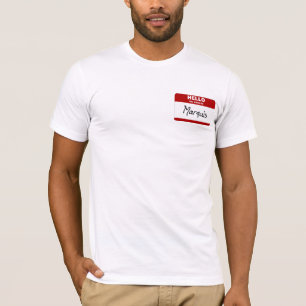 Hallo ist mein Name der Marquis (rot) T-Shirt