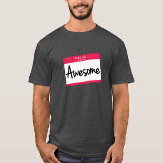 Hallo, ist mein Name fantastischer T - Shirt