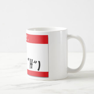 Hallo ist mein Name….Sara keine "h-" Tasse