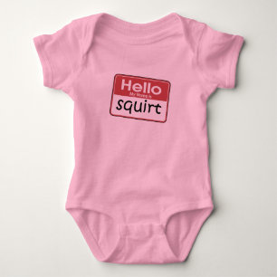 Hallo ist mein Name spritzen T - Shirt