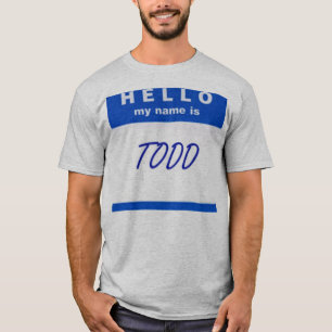 Hallo ist mein Name T-Shirt