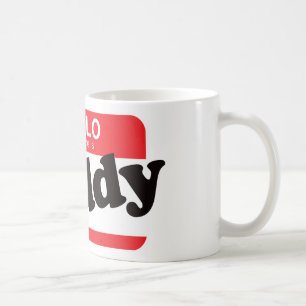 Hallo ist mein Name Vati Kaffeetasse