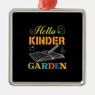Hallo Kinder Garden Ornament Aus Metall