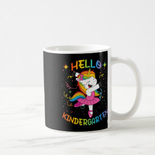 Hallo Kindergarten Erster Tag Zurück Zur Schule Ei Kaffeetasse