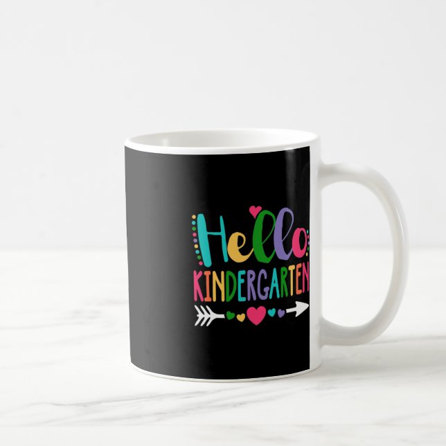 Hallo Kindergarten Herzlehrer Student Zurück zu S Kaffeetasse (Rechts)