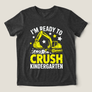 Hallo Kindergarten-Kinder Lehrer Zurück zur Schule Tri-Blend Shirt