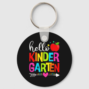 Hallo Kindergarten-Lehrer-Team Kinder Zurück Zur S Schlüsselanhänger
