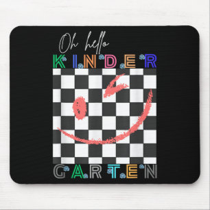 Hallo Kindergarten Niedliche Ausstattung für Kinde Mousepad