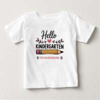 Hallo Kindergarten Personalisiert zurück zur Schul