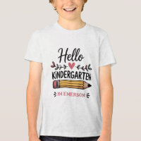 Hallo Kindergarten Personalisiert zurück zur Schul