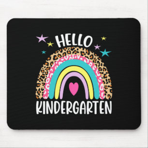 Hallo Kindergarten Regenbogen Byck Zur Schule Lehr Mousepad