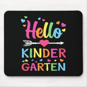 Hallo Kindergarten-Team Kinder Byck Zur Schule Leh Mousepad