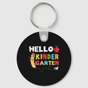 Hallo Kindergarten-Team Kindergarten Byck Zur Schu Schlüsselanhänger