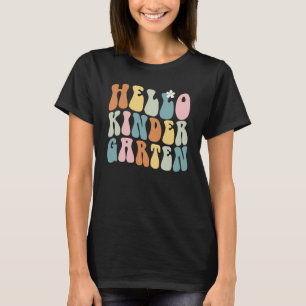 Hallo Kindergartenteam Zurück zur Schule Gro T-Shirt