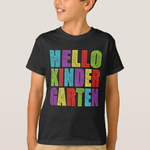 Hallo Kindergaten - 1. Tag des Kindergartens T-Shirt