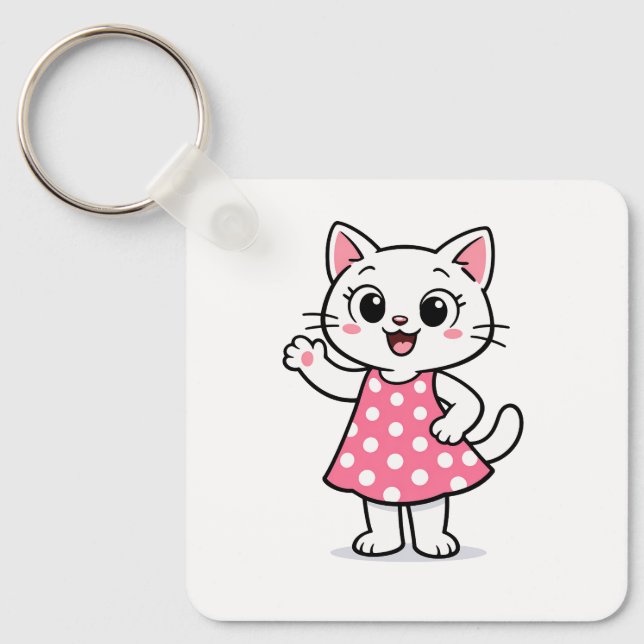 Hallo Kitty Schlüsselanhänger (Vorderseite)