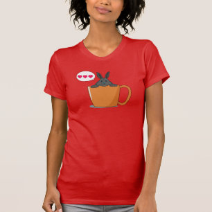 Hallo kleines graues Häschen T-Shirt