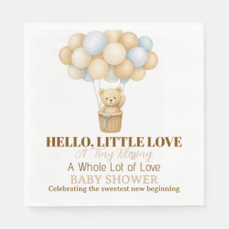 Hallo Kleines Liebes Baby Shower Servietten