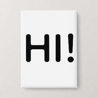 HALLO! KNOPF BUTTON