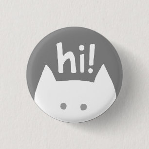 Hallo Knopf - Extrovert-Ausgabe Button