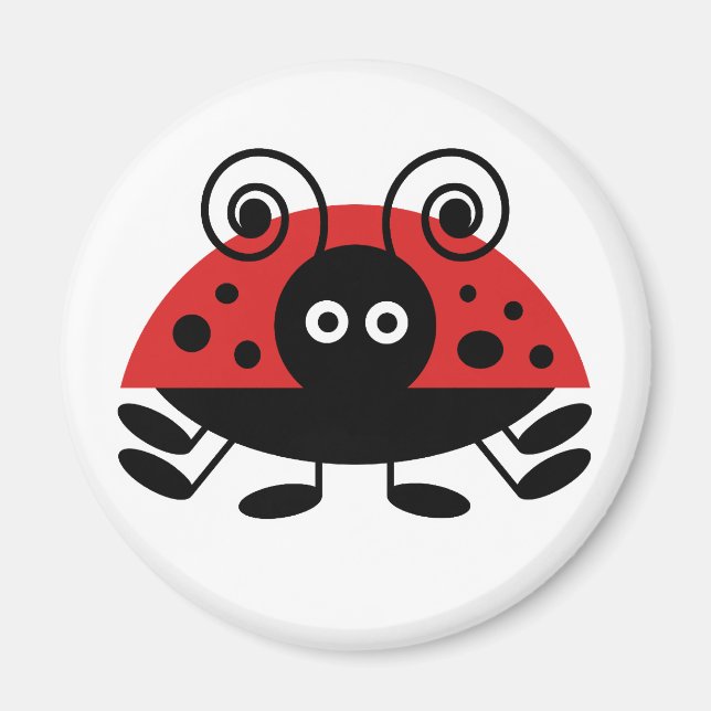 Hallo Ladybug Magnet (Vorne)