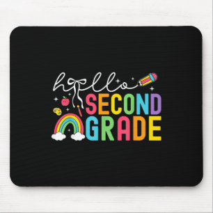 Hallo, Lehrer der zweiten Klasse, koketter Bogen z Mousepad