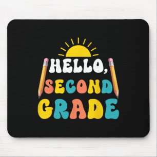 Hallo Lehrer der zweiten Klasse Schüler 2 Klasse z Mousepad
