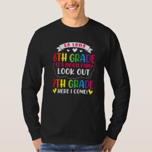 Hallo Lehrerin 7. Klasse Student Zurück zur Schule T-Shirt