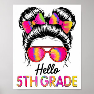 Hallo Lehrerinnen der 5. Klasse Mädchen Zurück zur Poster