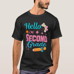 Hallo Lehrerinnen der zweiten Klasse Erster Schult T-Shirt