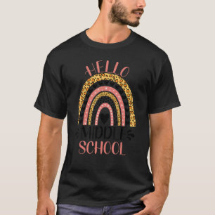 Hallo Lehrerinnen und Lehrer der Mittelschule Mädc T-Shirt
