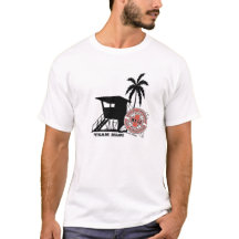 Hallo Leibwächter Brandungs-Lehrer-Turm-T-Shirt